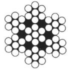NIRO-Drahtseil 6x7-WSC