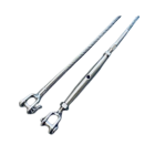 eine Seite Wantenspanner Gabel-Terminal, andere Seite Gabelterminal aufgewalzt 