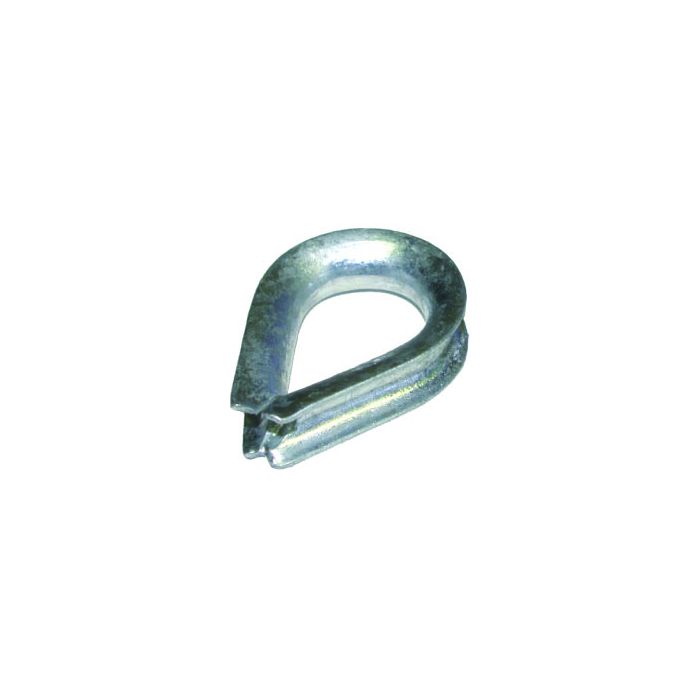 1 Stück Kauschen DIN 6899 BF für Seil 30 mm 32 mm Rillenweite verzinkt 