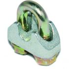 GYM - Seilklemme  5 mm  verz.