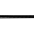 Seil für Sportgeräte PVC ummantelt schwarz, 4 auf 5 mm