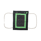 Jutetasche mit Tragekordel