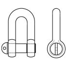 Schäkel ähnlich DIN 82101, Form A mit Augbolzen