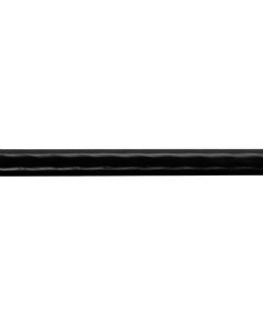 Seil für Sportgeräte PVC ummantelt schwarz, 4 auf 5 mm