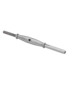 ASS Mini-Wantenspanner mit Gewindestange mit Rechtsgewinde und Terminal - 1.4401 / AISI316 / Edelstahl A4