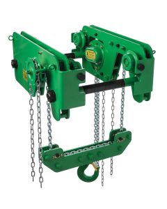 Kettenflaschenzug GREEN mit Haspelfahrwerk