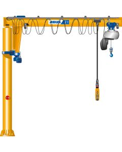 Abus Säulenschwenkkran VS-E mit Elektrofahrwerk