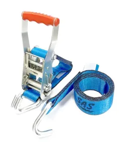 Zurrgurt LC 2500 daN, Bandbreite 50 mm, 2-teilig mit Spitzhaken doppelt