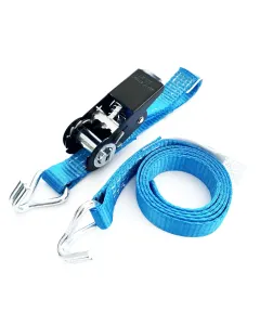 Zurrgurt 2-teilig Sonderanfertigung LC 400/800 daN, Bandbreite 25 mm, mit Spitzhaken doppelt