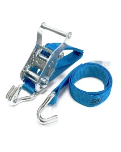 Zurrgurt Sonderanfertigung LC 1000 daN, Bandbreite 35 mm, 2-teilig mit Spitzhaken doppelt
