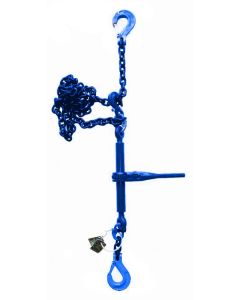 Zurrkette 10-10 mit Ratschenlastenspanner und 1 Verkürzungshaken