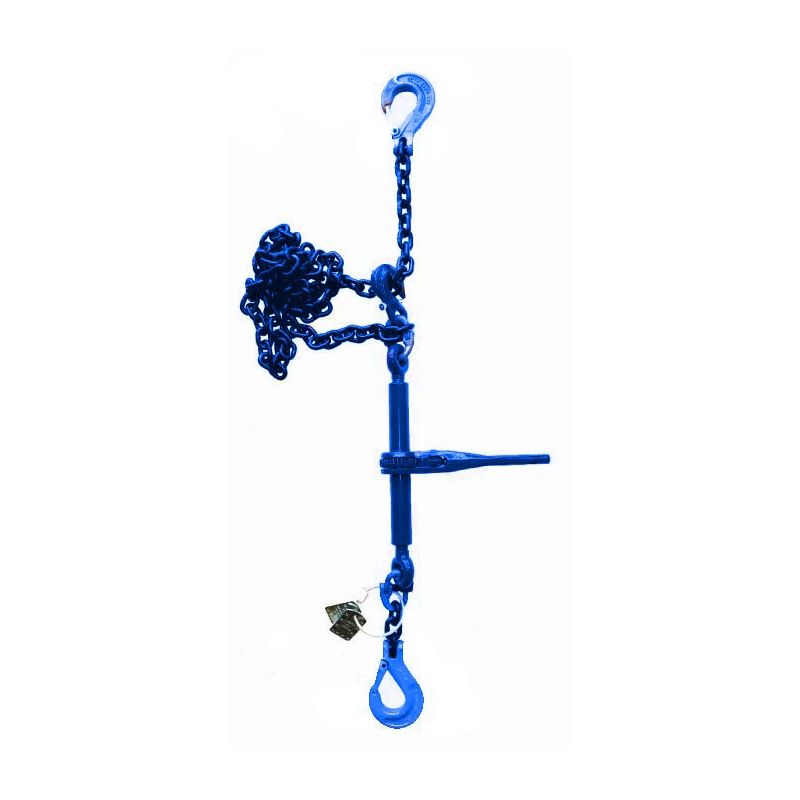 Ratschenspanner GK10 5000 Kg – Mit Verkürzungshaken Für 8 Mm Zurrkette, Verstellbar 585-750 Mm (EN 12195-3)