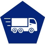 SAS SEIL - Symbol LKW - Schnelle Lieferung
